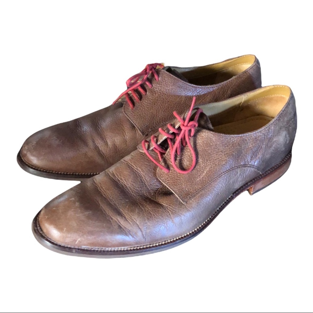 Cole Haan mens lace up loafers leather casual dress shoes
